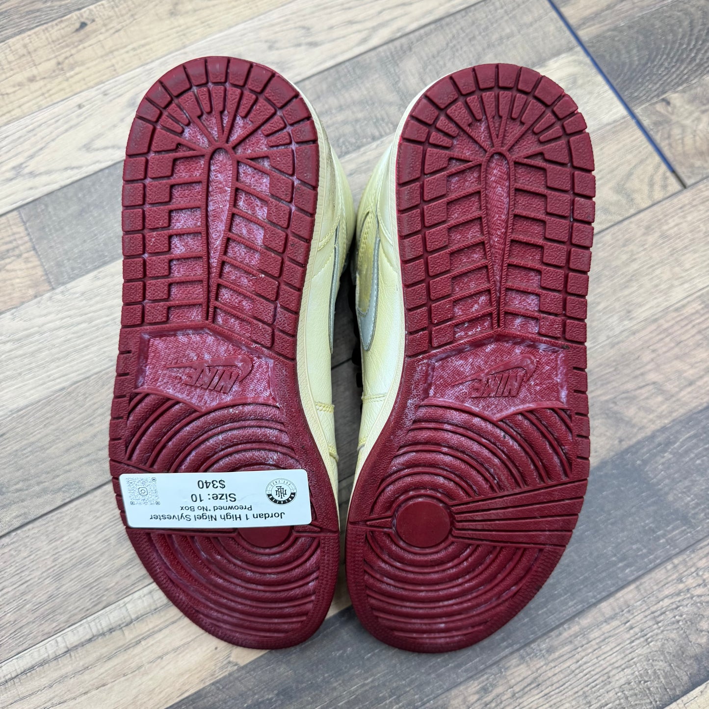 Jordan 1 High Nigel Sylvester Sz 10 (Preowned)