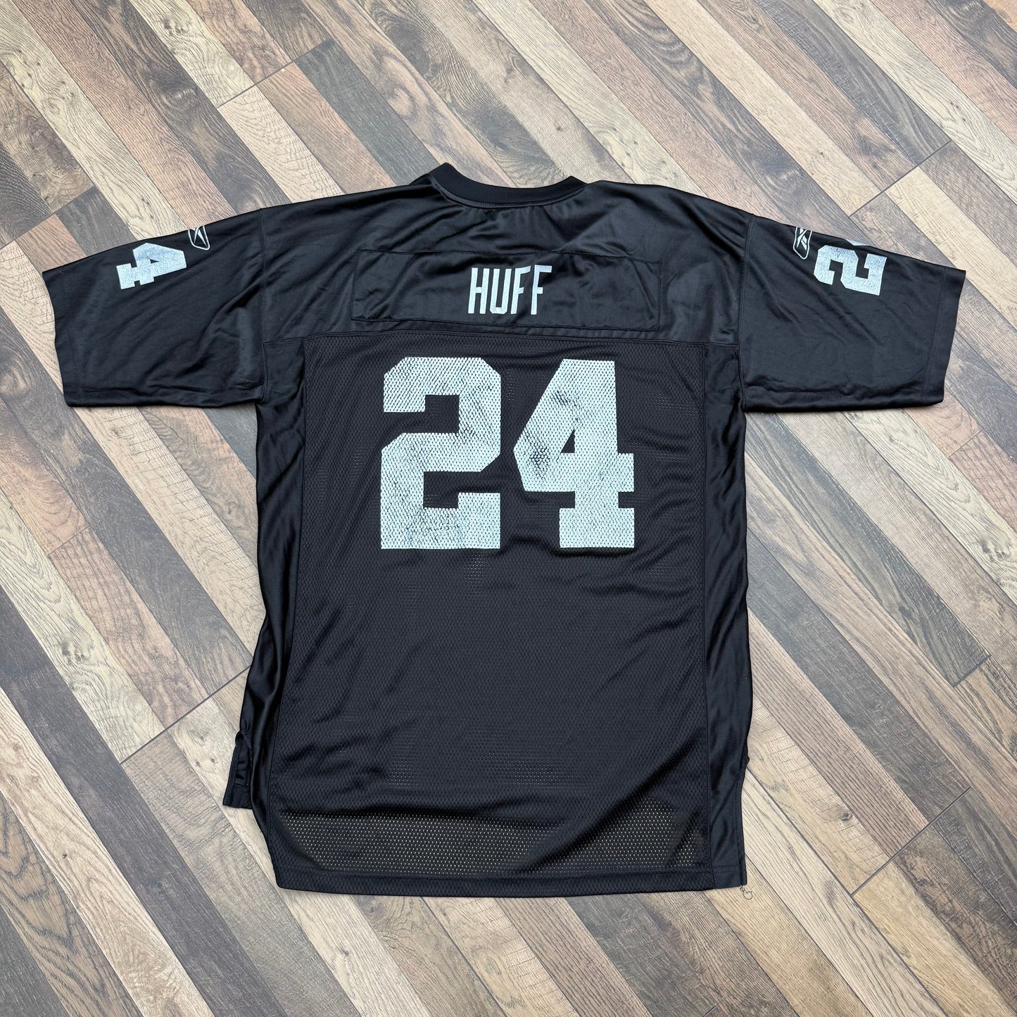 Vintage Reebok Raiders Michael Huff Jersey Sz XL