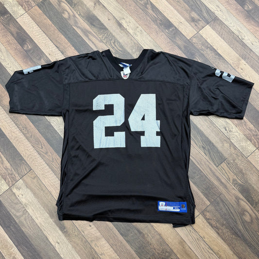 Vintage Reebok Raiders Michael Huff Jersey Sz XL