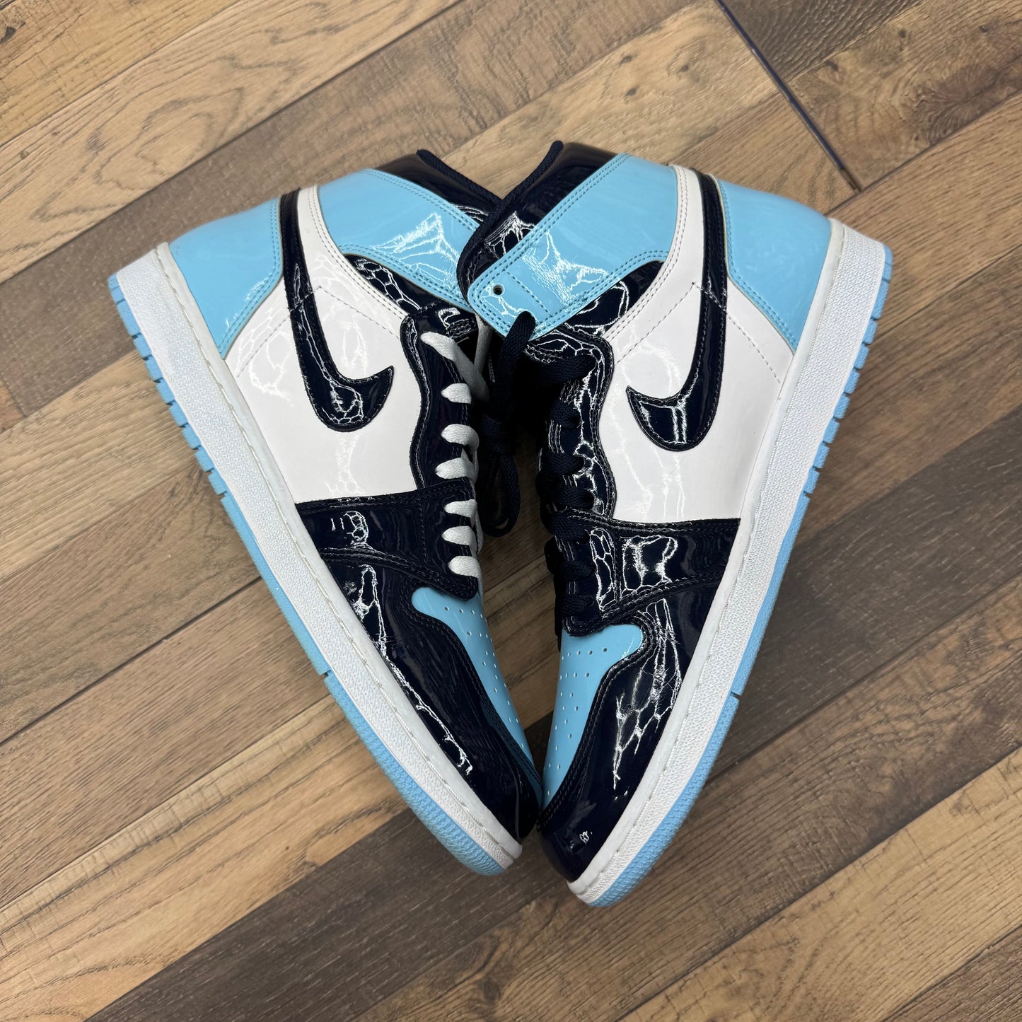 Jordan 1 High Patent UNC Sz 10.5M/12W (Preowned)