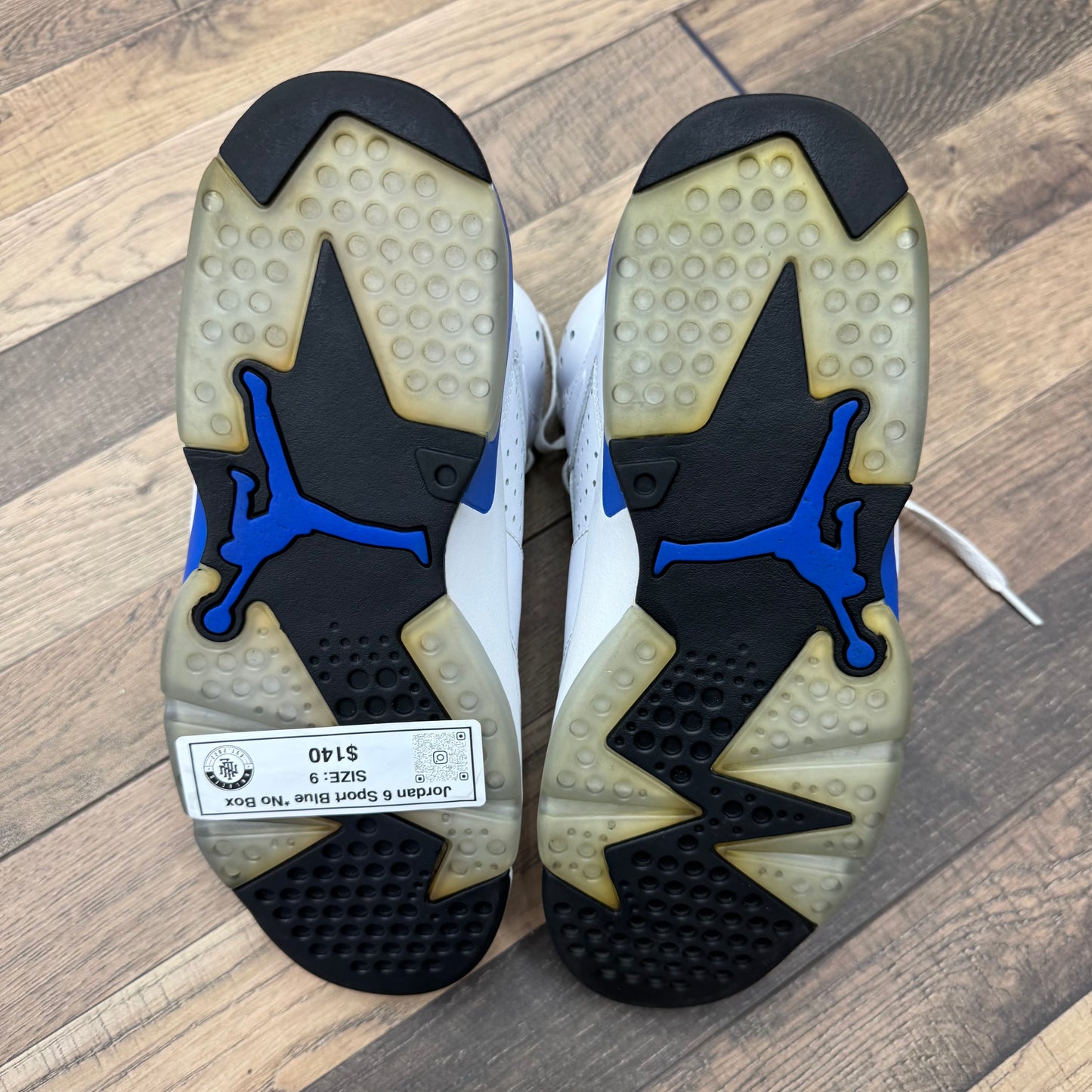 Jordan 6 Sport Blue Sz 9 (Preowned)