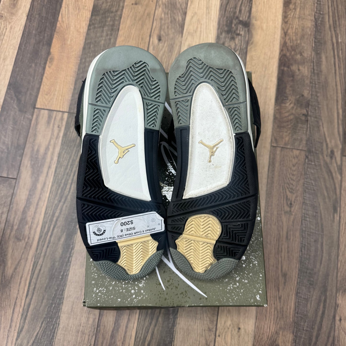 Jordan 4 SE Craft Olive Sz 8 (Preowned)