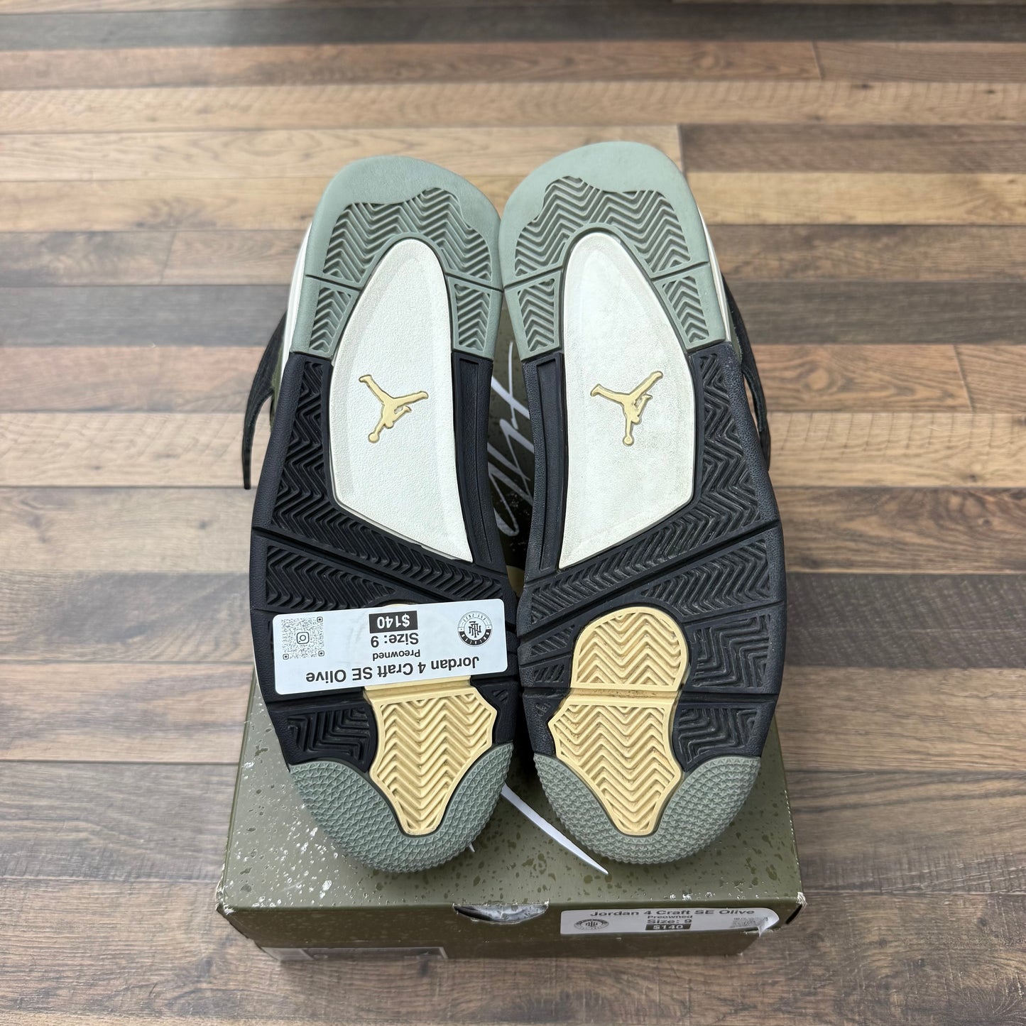 Jordan 4 SE Craft Olive Sz 9 (Preowned)