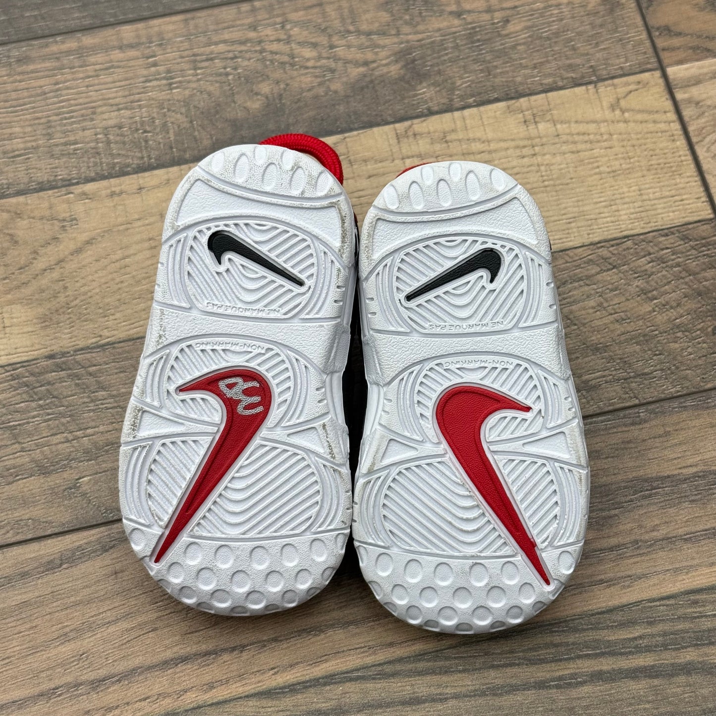 Nike Air Uptempo 96 Red Toe Sz 5C (Preowned)