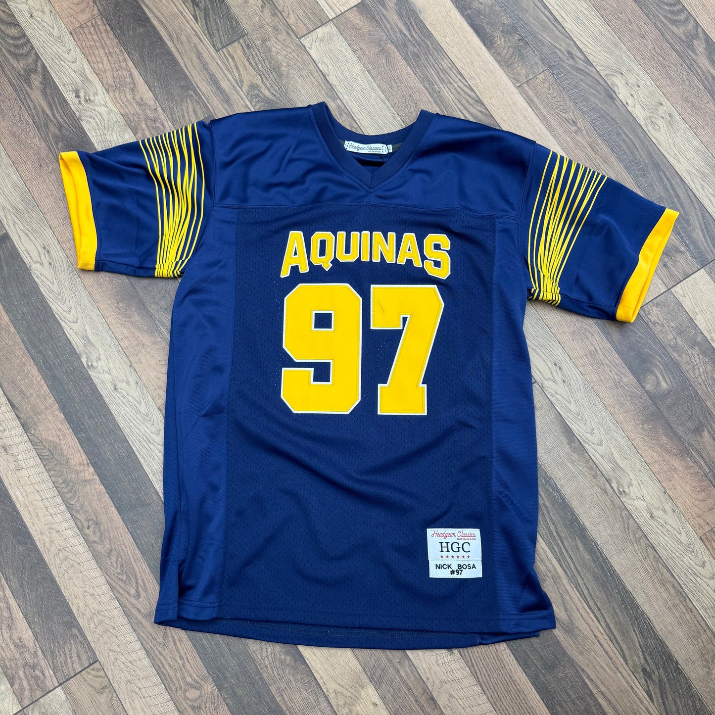 Headgear Classics Nick Bosa Aquinas Jersey Sz XL