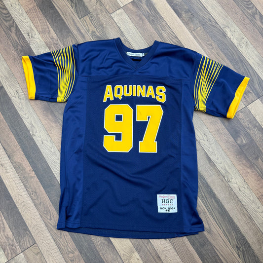Headgear Classics Nick Bosa Aquinas Jersey Sz XL