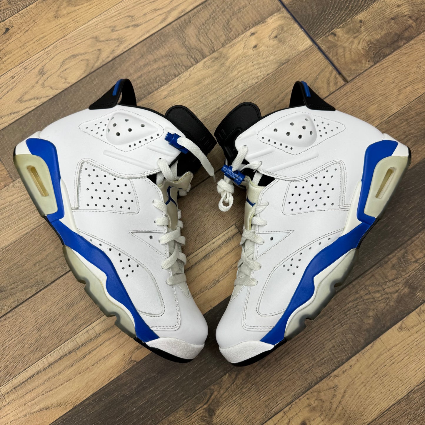 Jordan 6 Sport Blue Sz 9 (Preowned)