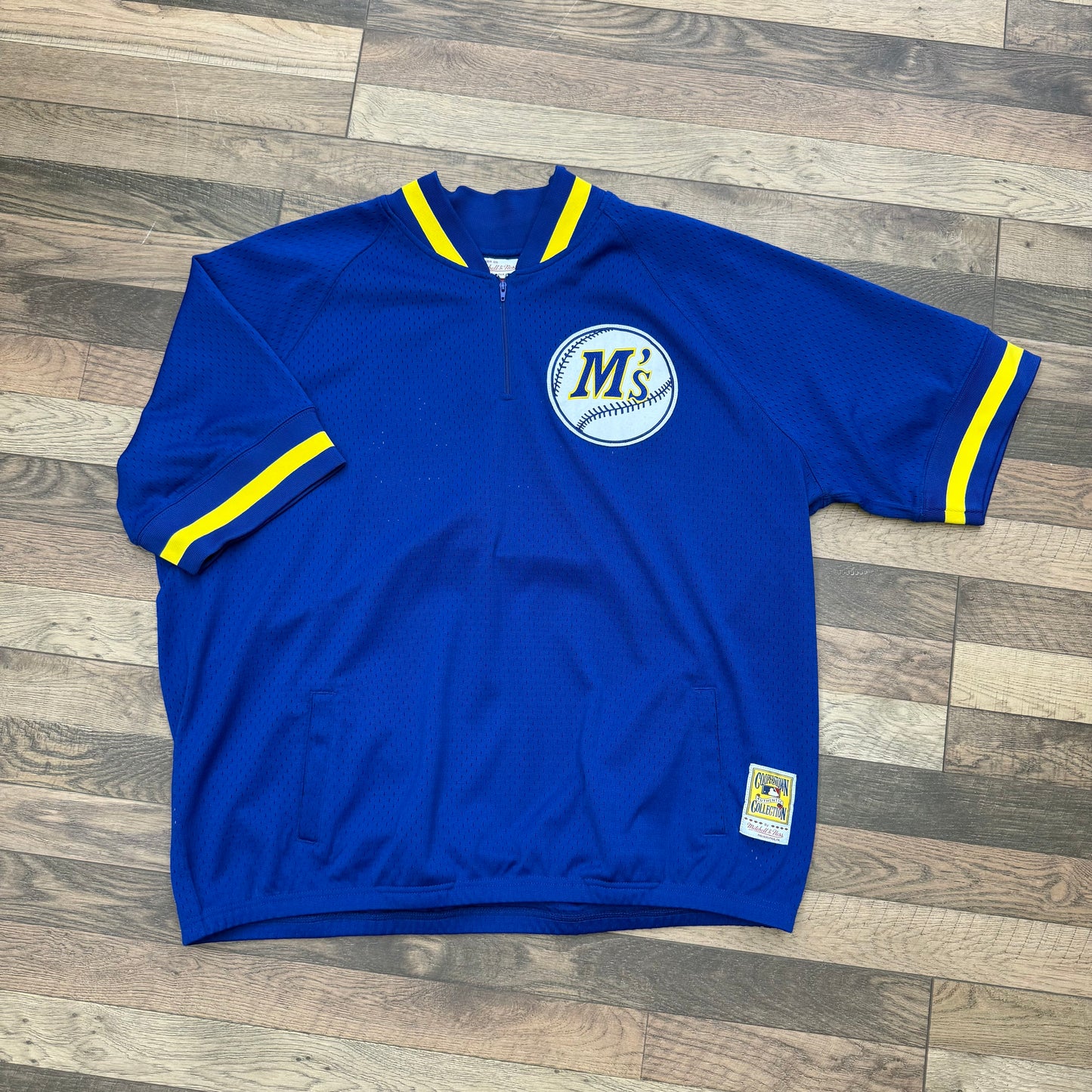 Milwaukee Brewers Warm Up Jersey Sz XXL