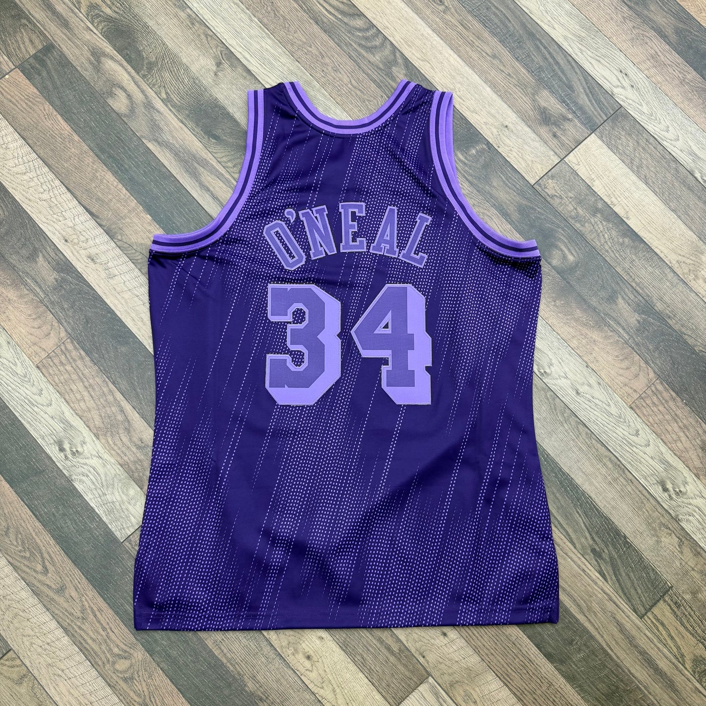 Mitchell & Ness Shaq Purple Monochrome Lakers Jersey Sz Large