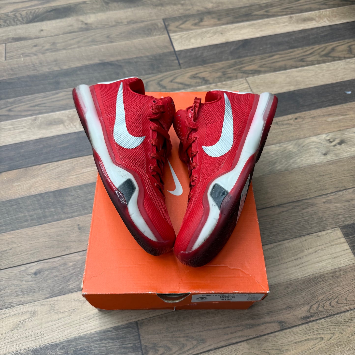 Kobe 10 Elite University Red Sz 9 (Preowned)