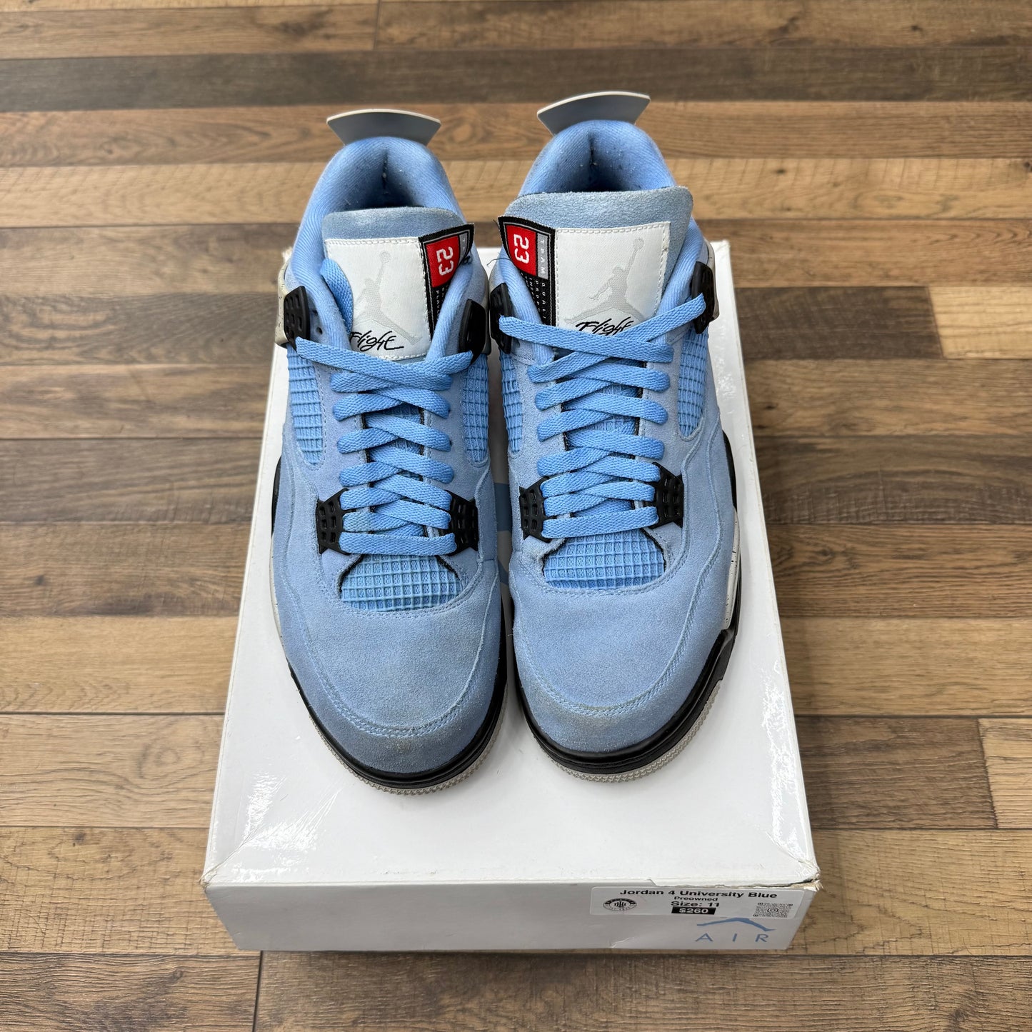 Jordan 4 University Blue Sz 11 (Preowned)