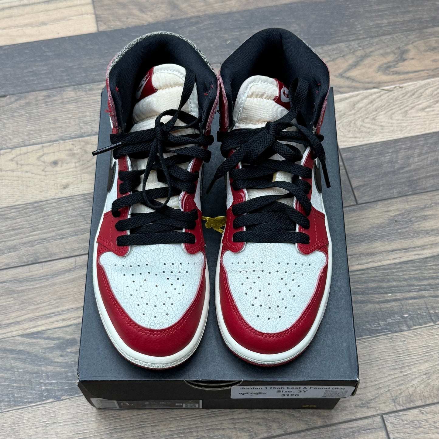 Jordan 1 High Lost & Found Sz 3Y (Preowned)