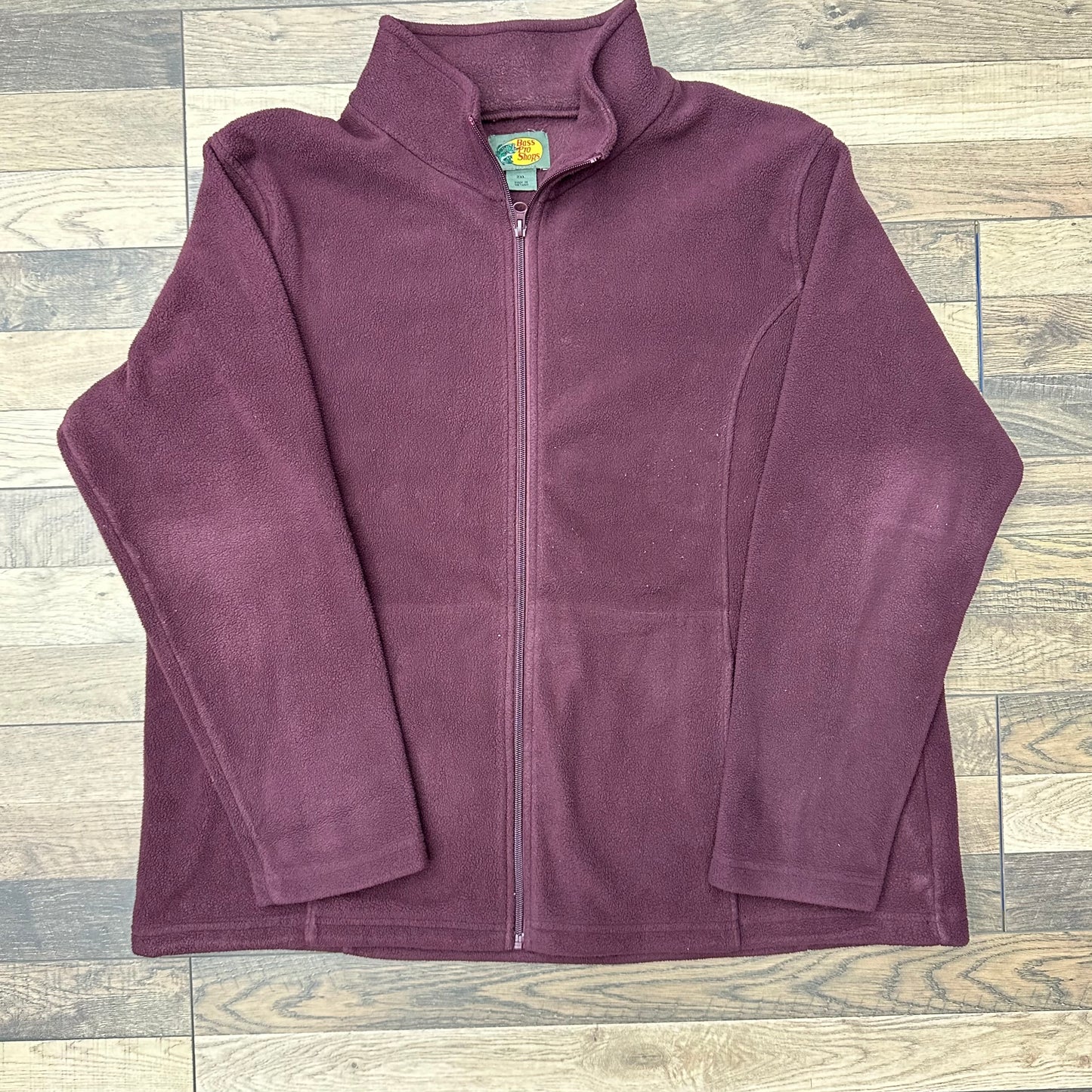 Vintage Bass Pro Shops Fleece Zip Up Sz XXL
