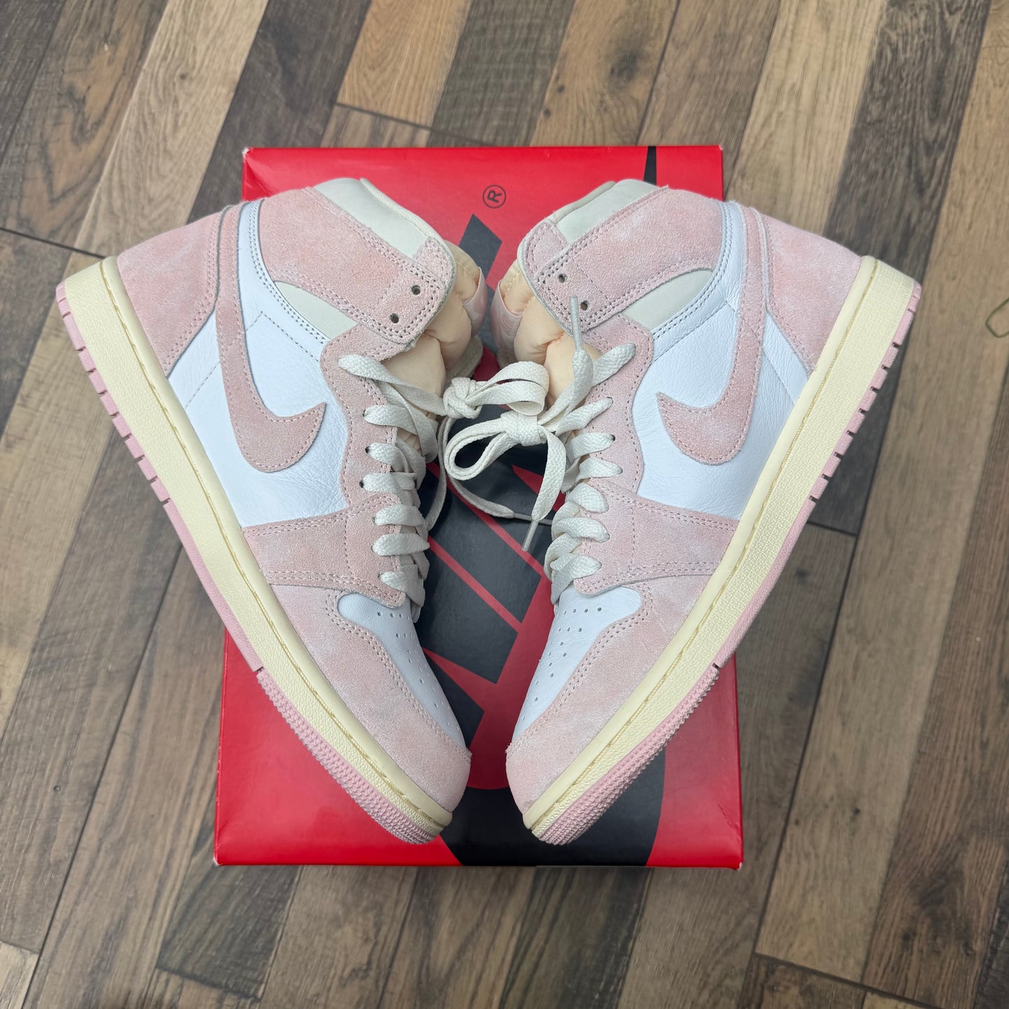 Jordan 1 High Washed Pink Sz 10W/8.5M (Preowned)