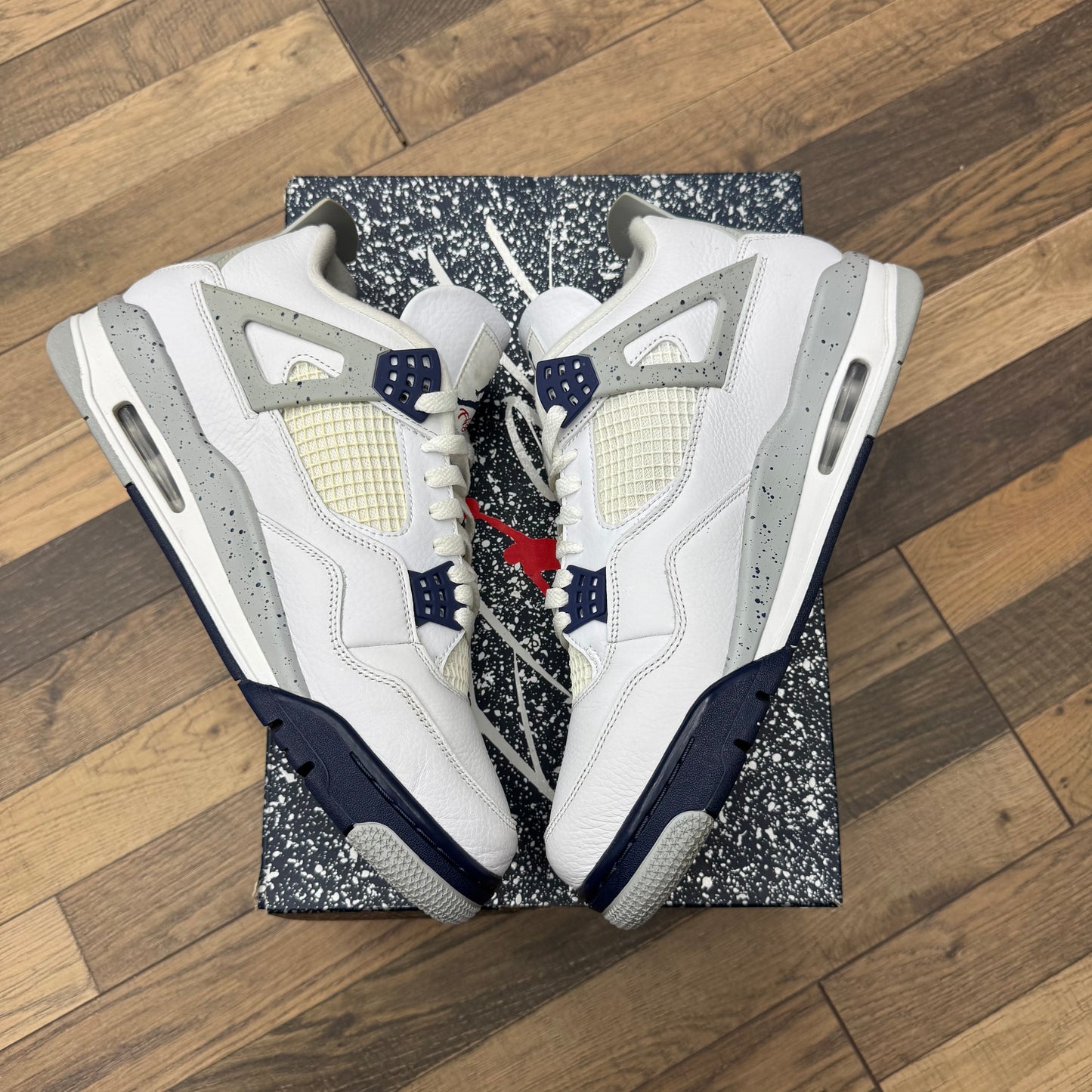 Jordan 4 Midnight Navy Sz 12 (Preowned)