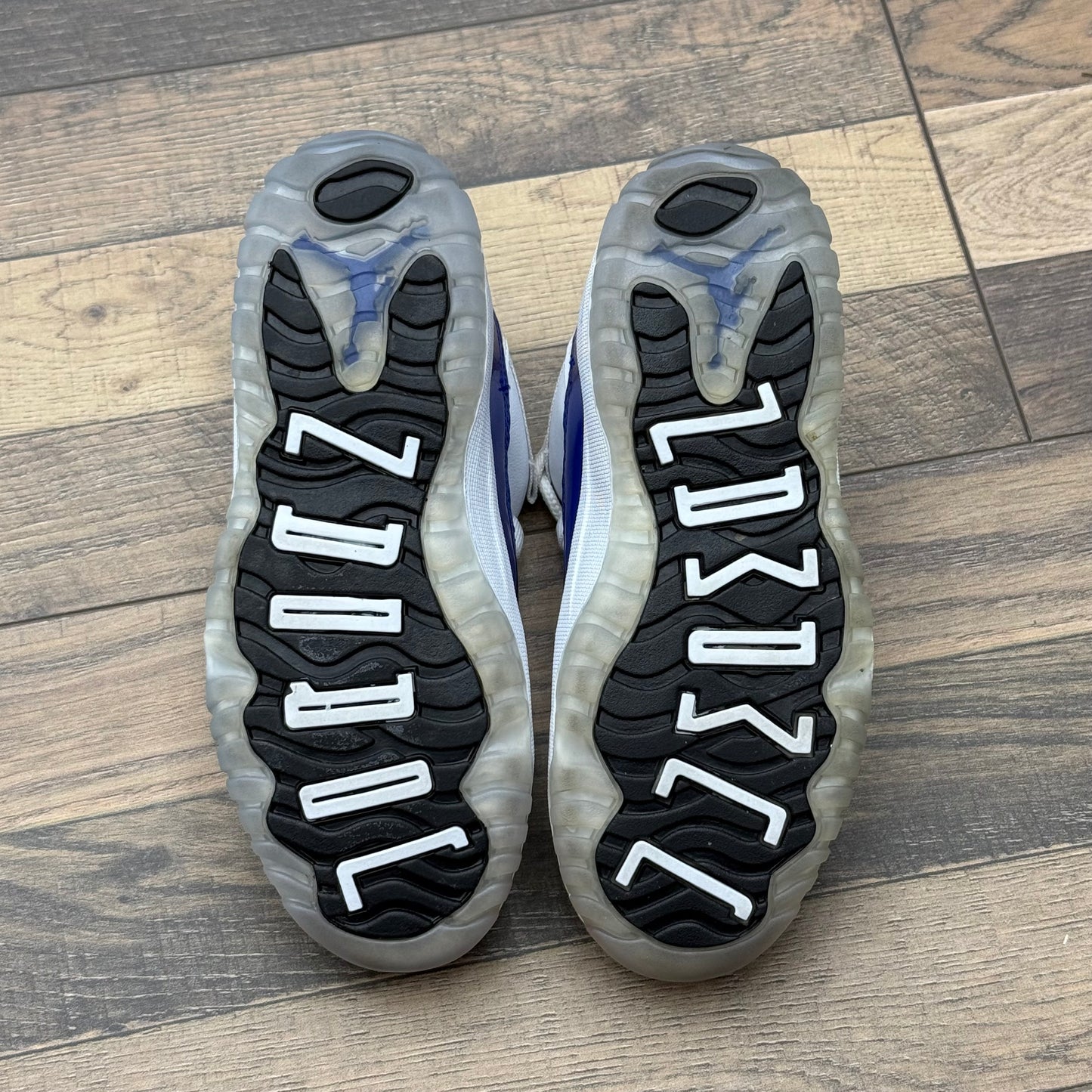 Jordan 11 Low White Concord Sz 1Y (Preowned)