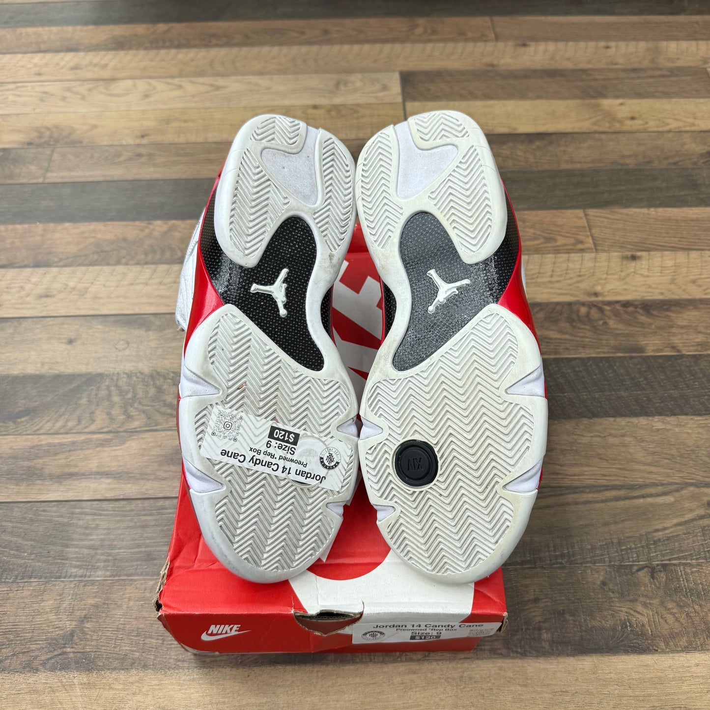 Jordan 14 Candy Cane Sz 9 (Preowned)