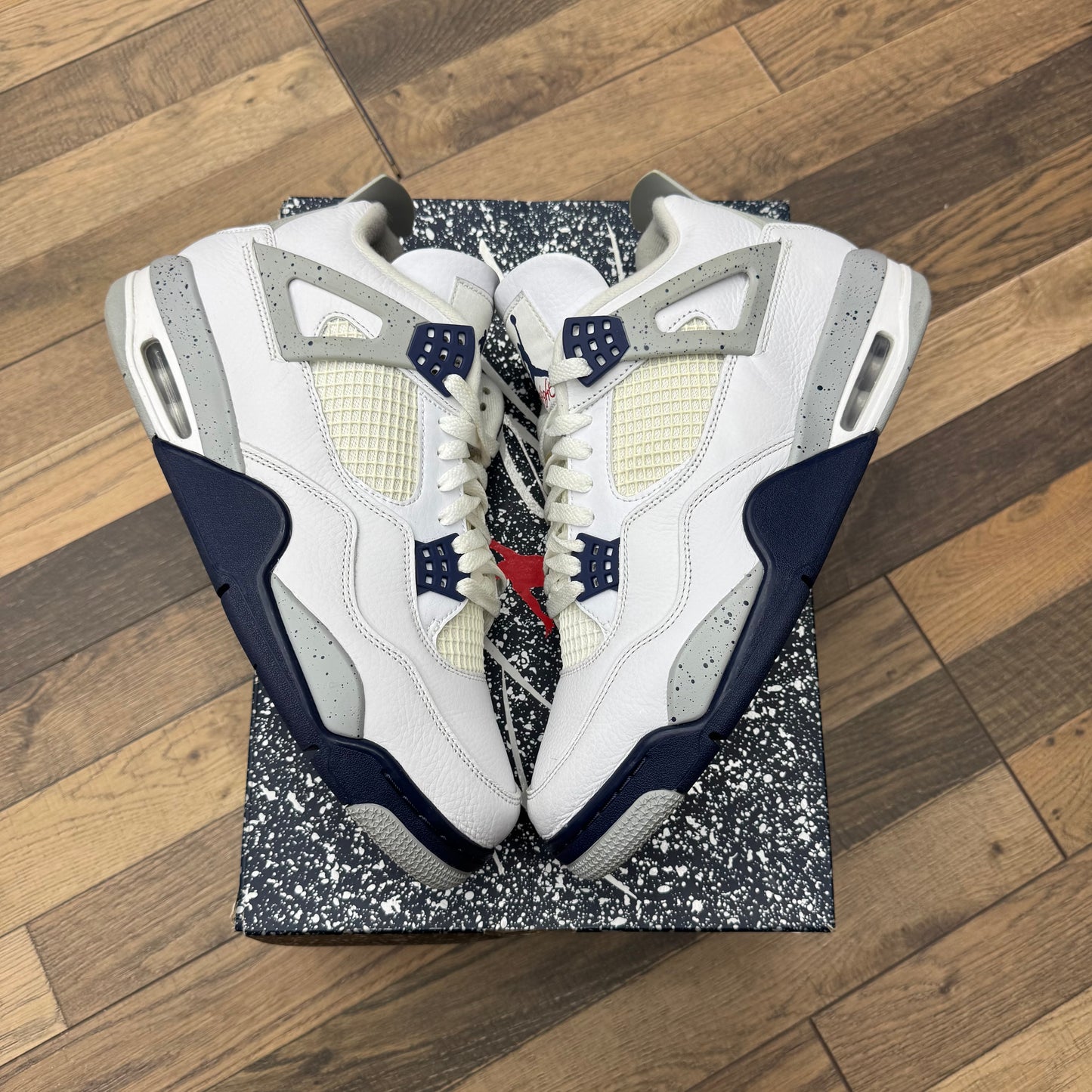 Jordan 4 Midnight Navy Sz 12 (Preowned)