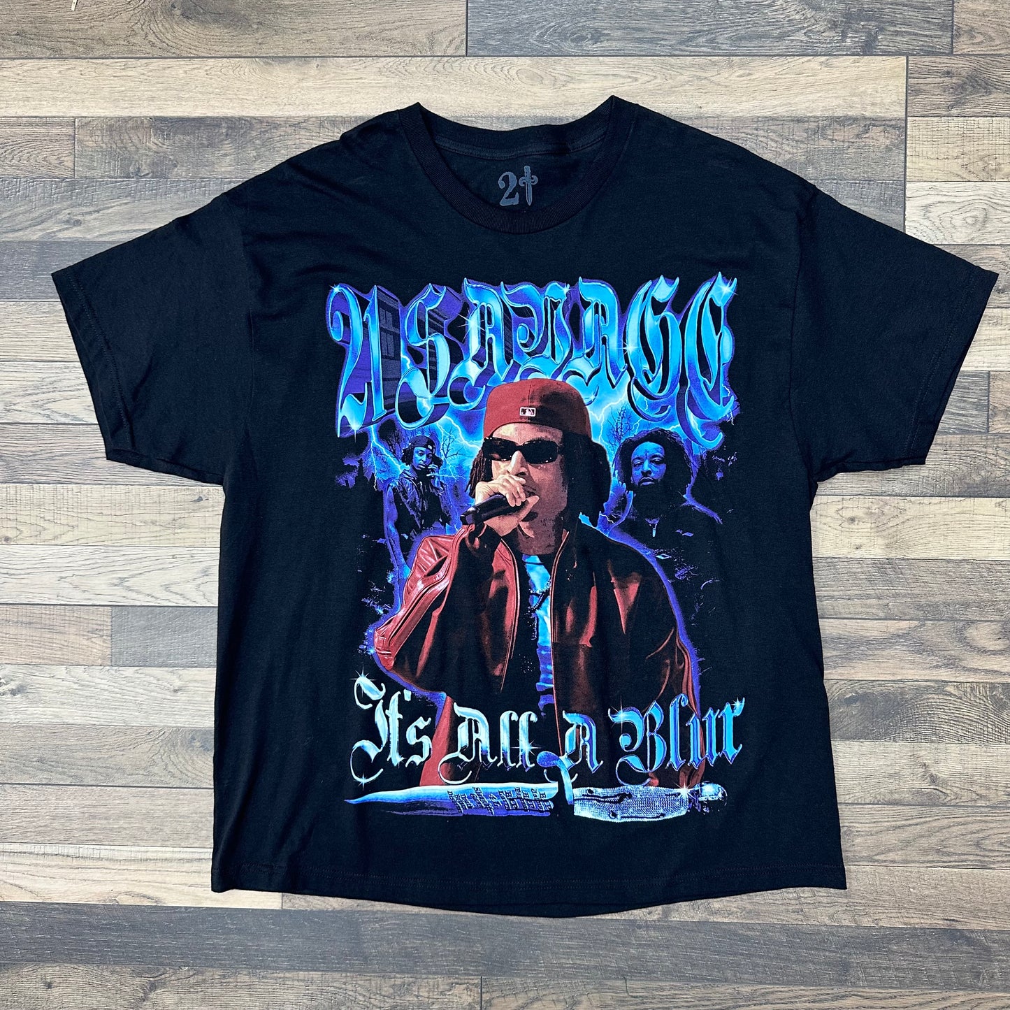 21 Savage Its All A Blur Tour Dates Official Tour Tee Sz XXL