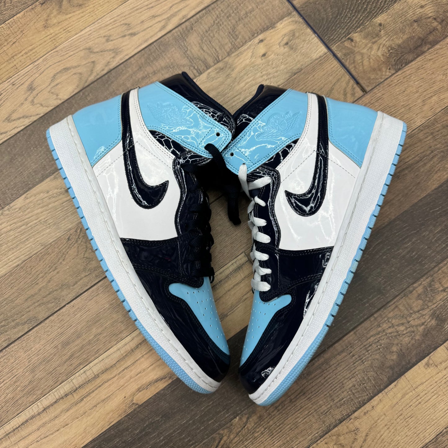 Jordan 1 High Patent UNC Sz 10.5M/12W (Preowned)