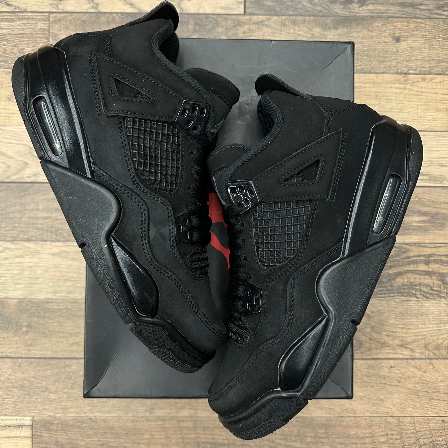 Jordan 4 Black Cat Sz 6.5Y/8W (Preowned)