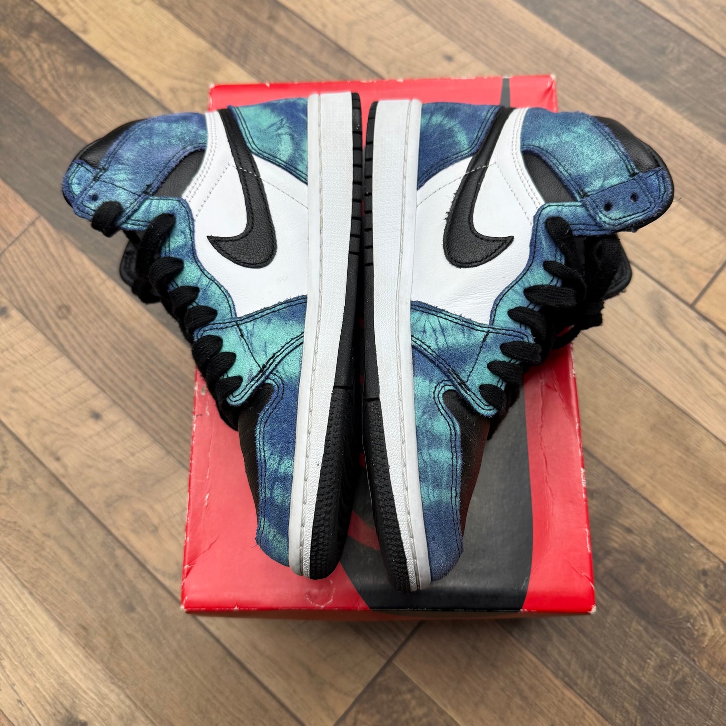 Jordan 1 High Tie Dye Sz 6W/4.5M (Preowned)