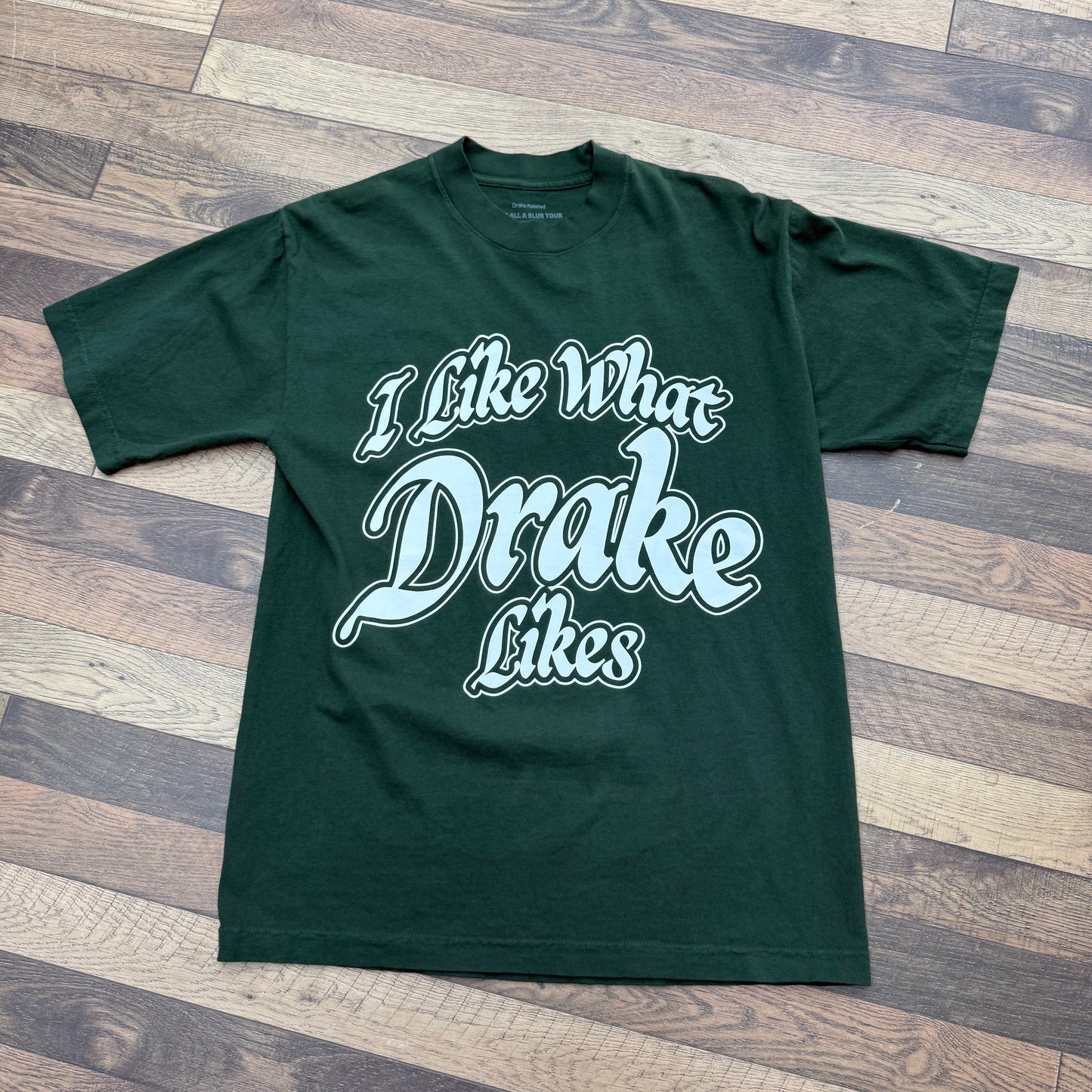 Drake Its All A Blur Official Tour Tee Sz Medium