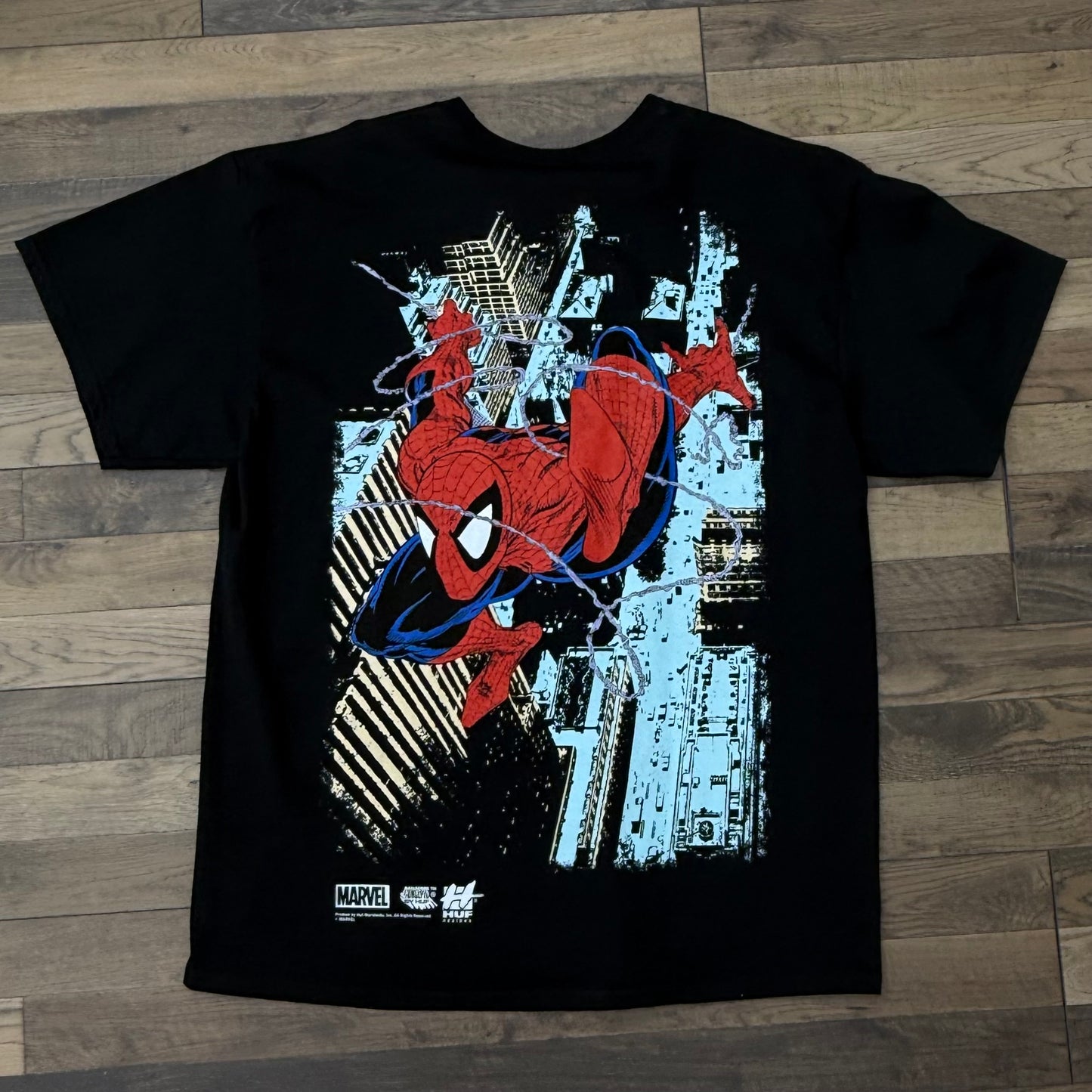 HUF x Marvel Spider-Man Tee Sz XL (Brand New)