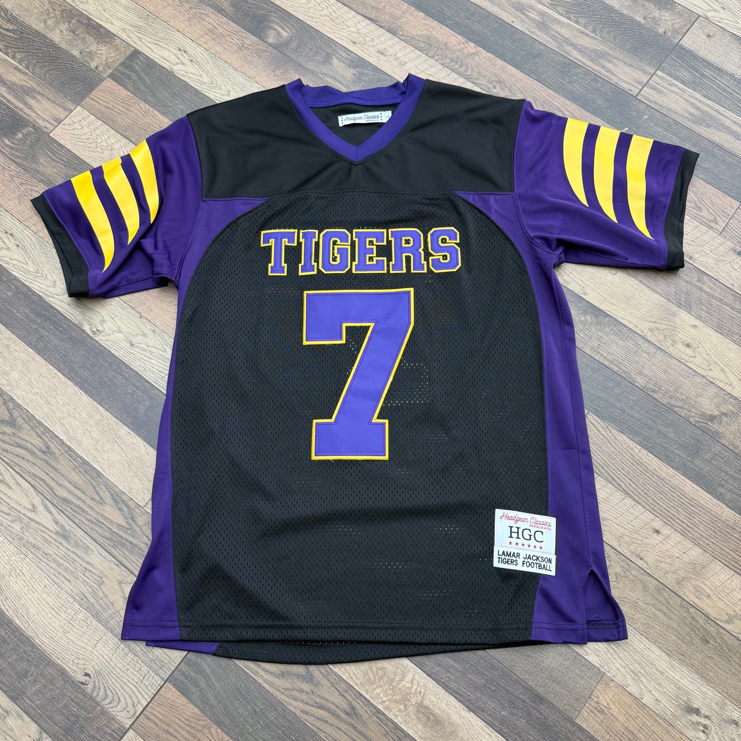Headgear Classics Lamar Jackson Tigers High School Jersey Sz XL