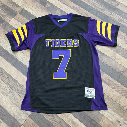 Headgear Classics Lamar Jackson Tigers High School Jersey Sz XL