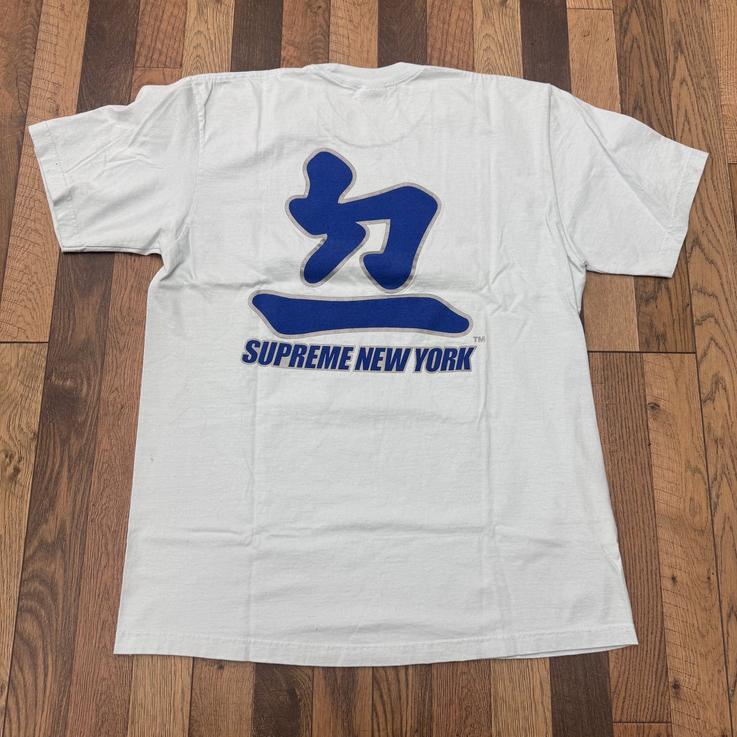 Supreme LA Dodgers Kanji Teams Tee Sz Large (Pale Blue)