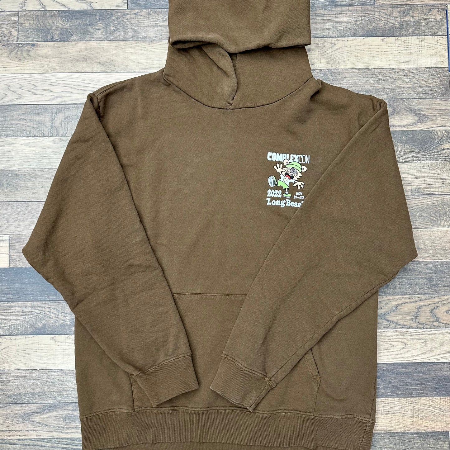 Complexcon ‘22 Brown Hoodie Sz XL