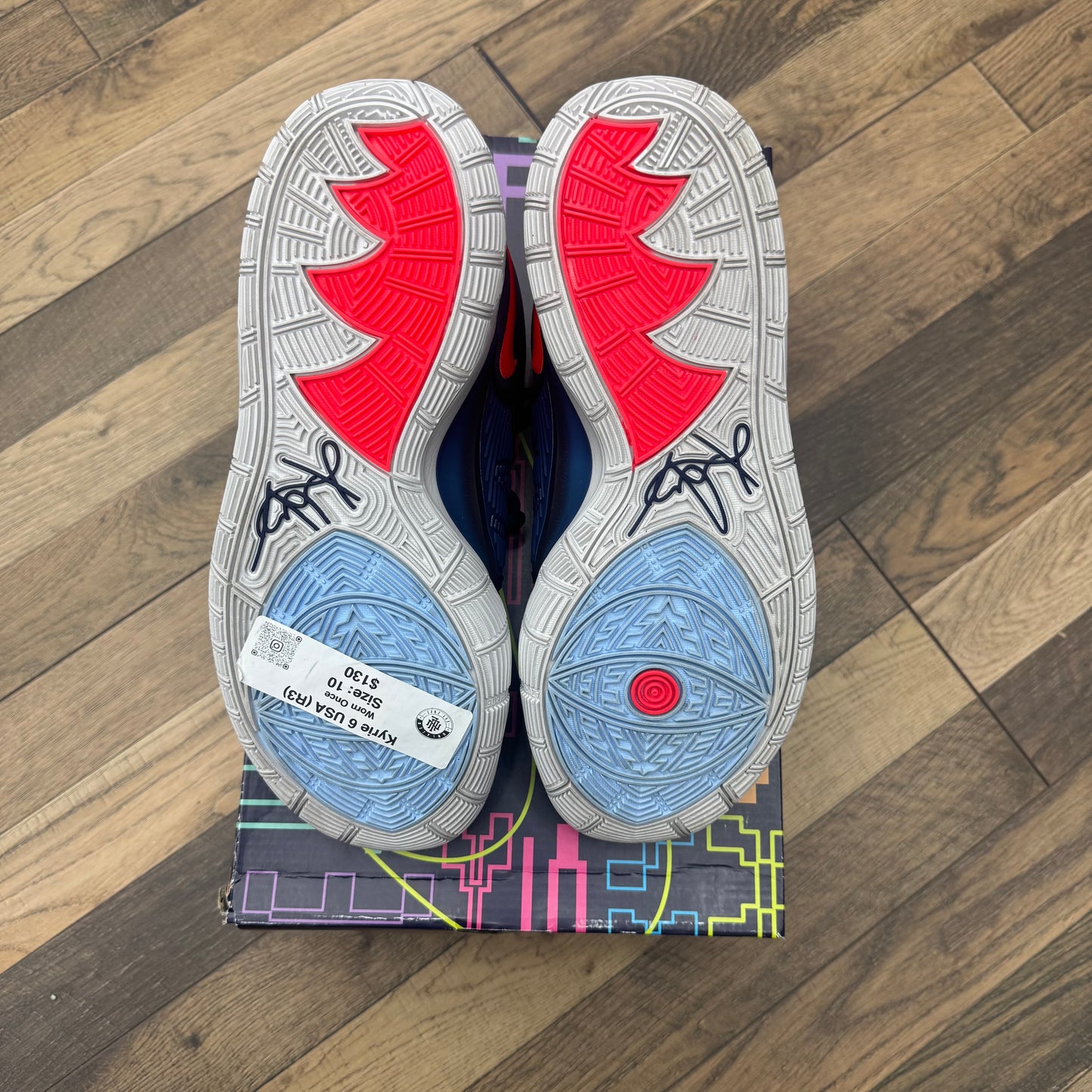 Kyrie 6 USA Sz 10 (Preowned)