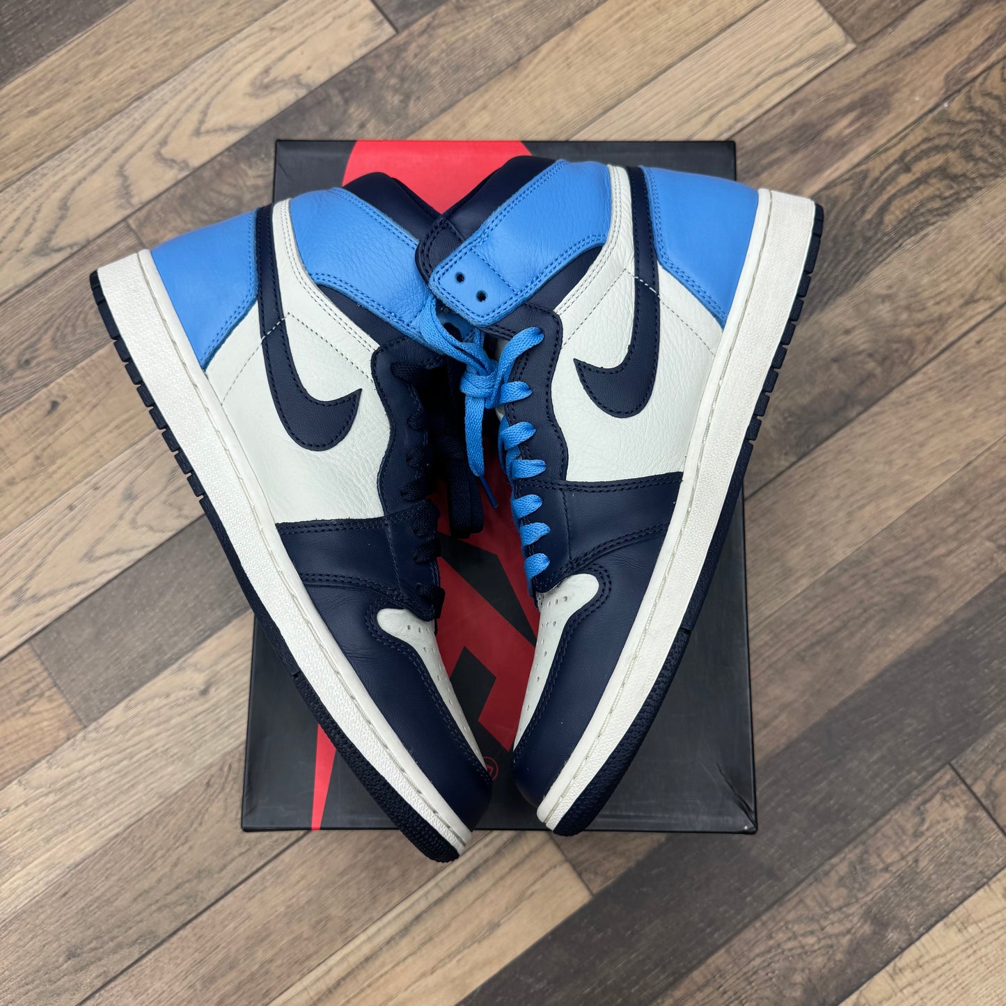 Jordan 1 High Obsidian Sz 10.5 (Preowned)