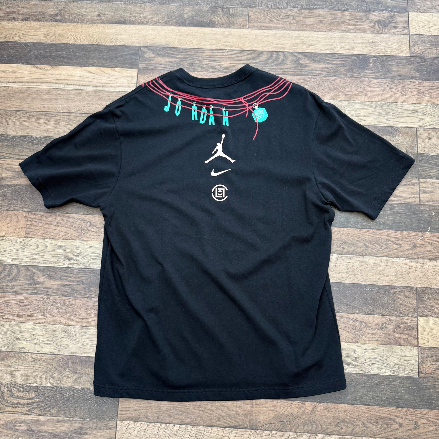Jordan X Clot Christmas Tee Sz Large