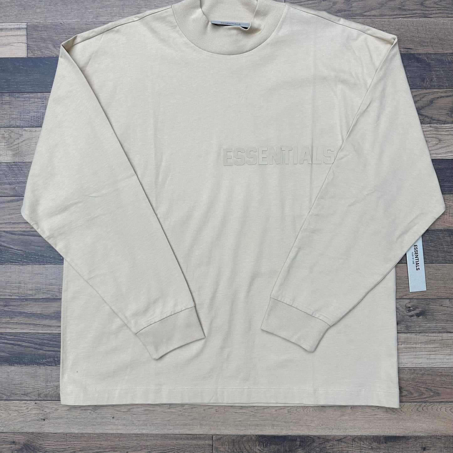 Essentials Sand Longsleeve Sz Large