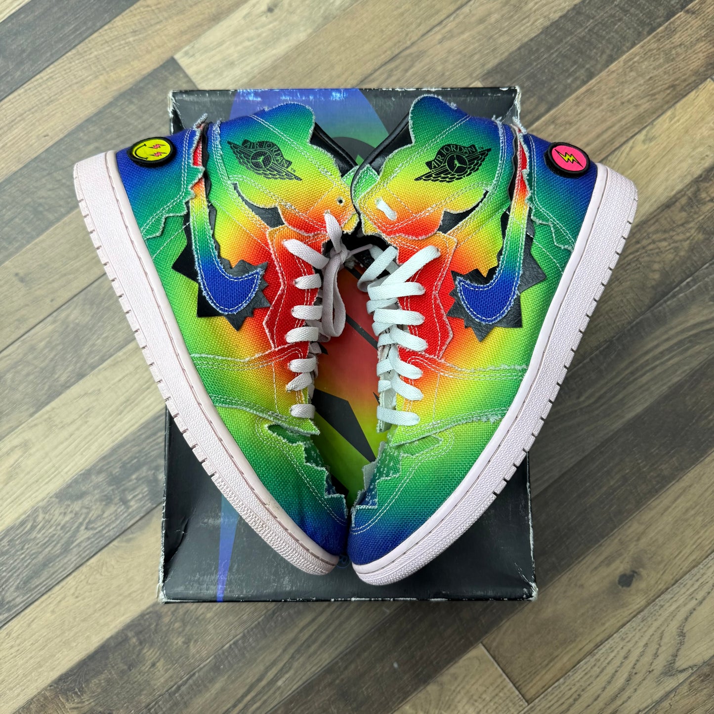 Jordan 1 High J Balvin Vibras Sz 11 “Preowned”