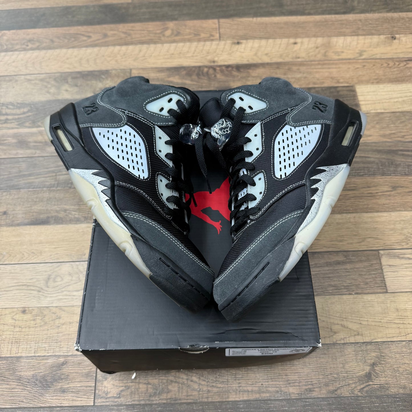 Jordan 5 Anthracite Sz 10 (Preowned)