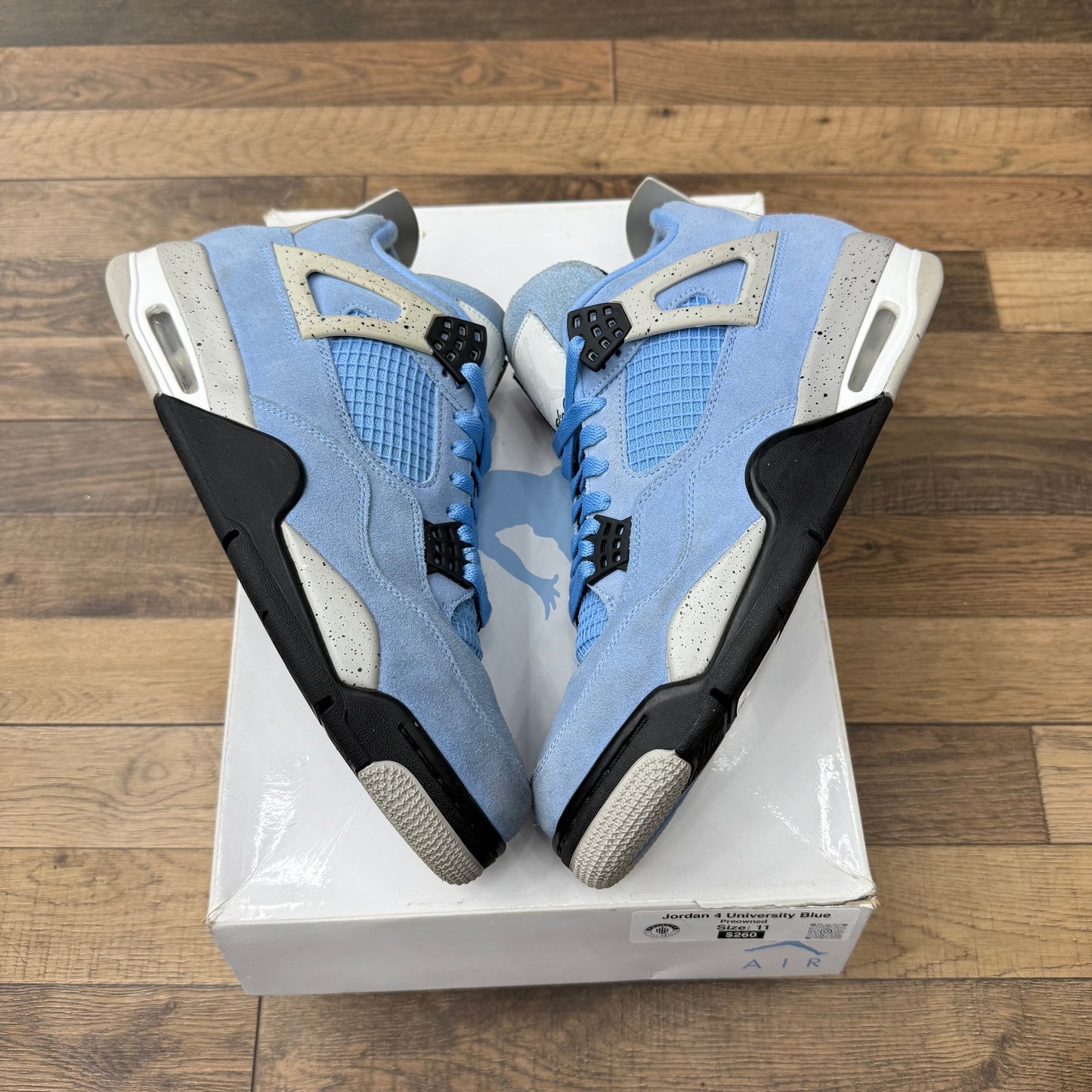 Jordan 4 University Blue Sz 11 (Preowned)
