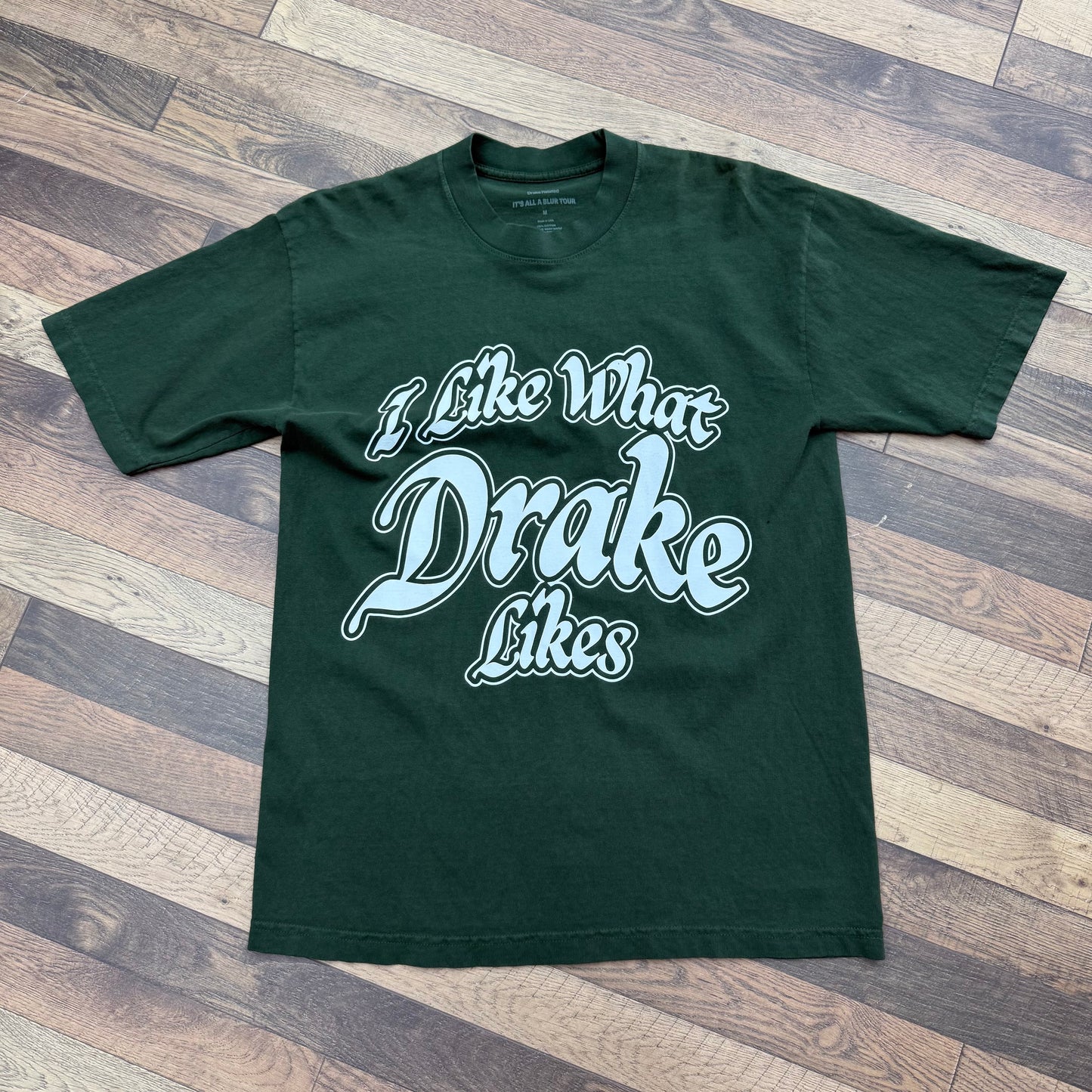 Drake Its All A Blur Official Tour Tee Sz Small