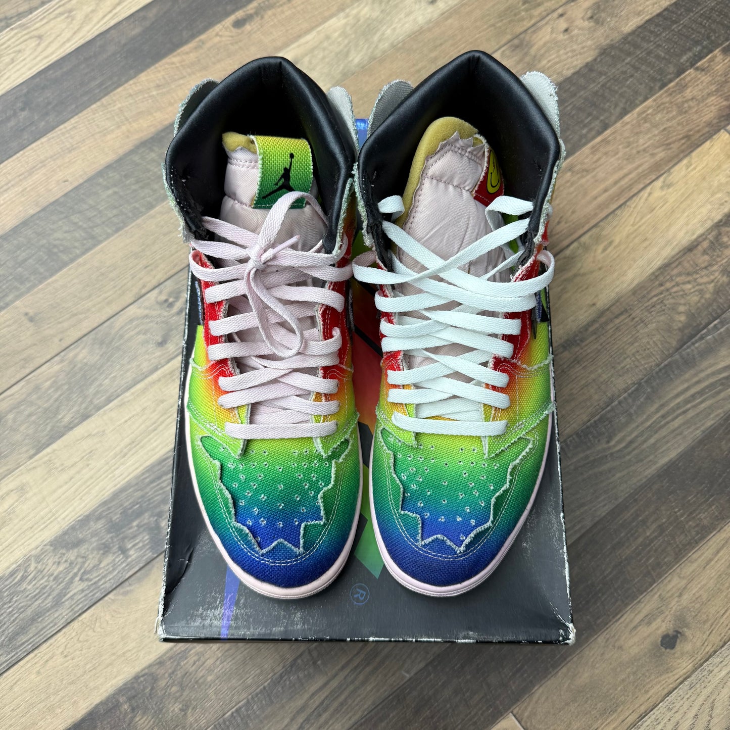 Jordan 1 High J Balvin Vibras Sz 11 “Preowned”
