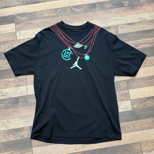 Jordan X Clot Christmas Tee Sz Large