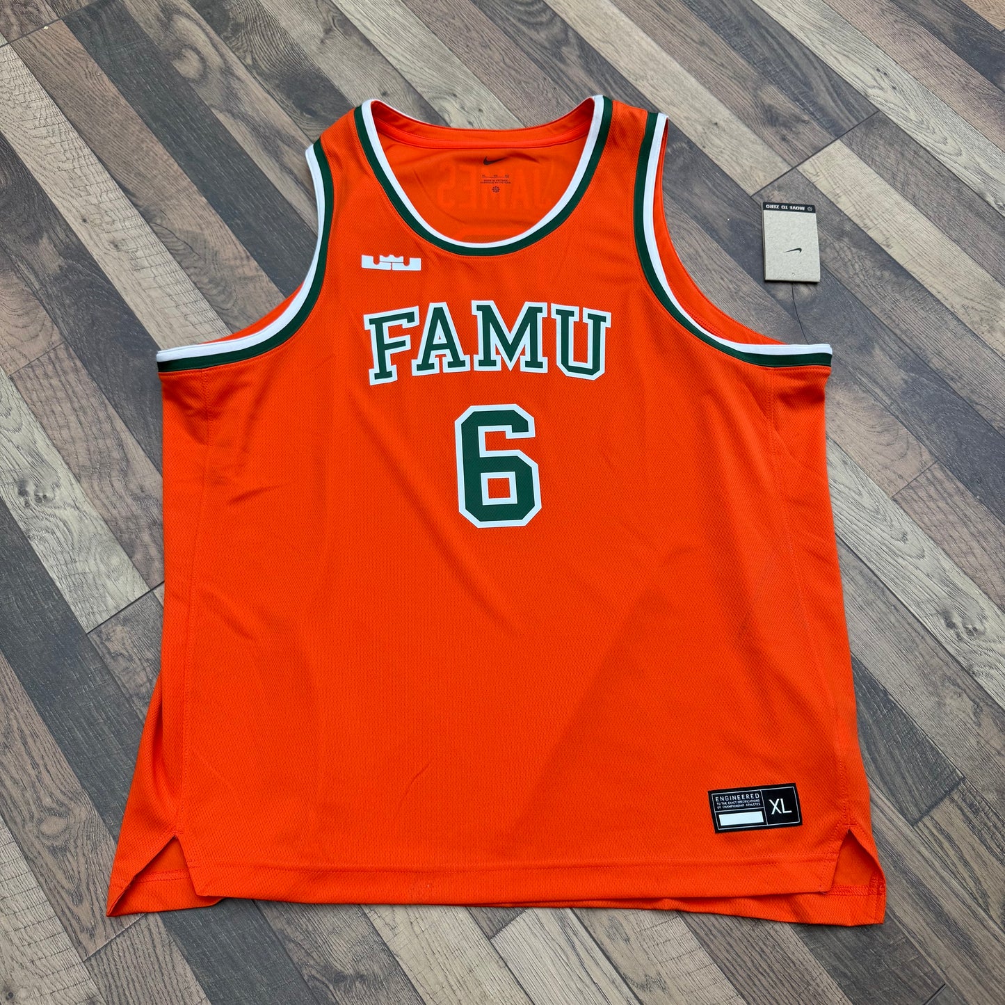 Nike LeBron James FAMU Jersey Sz XL