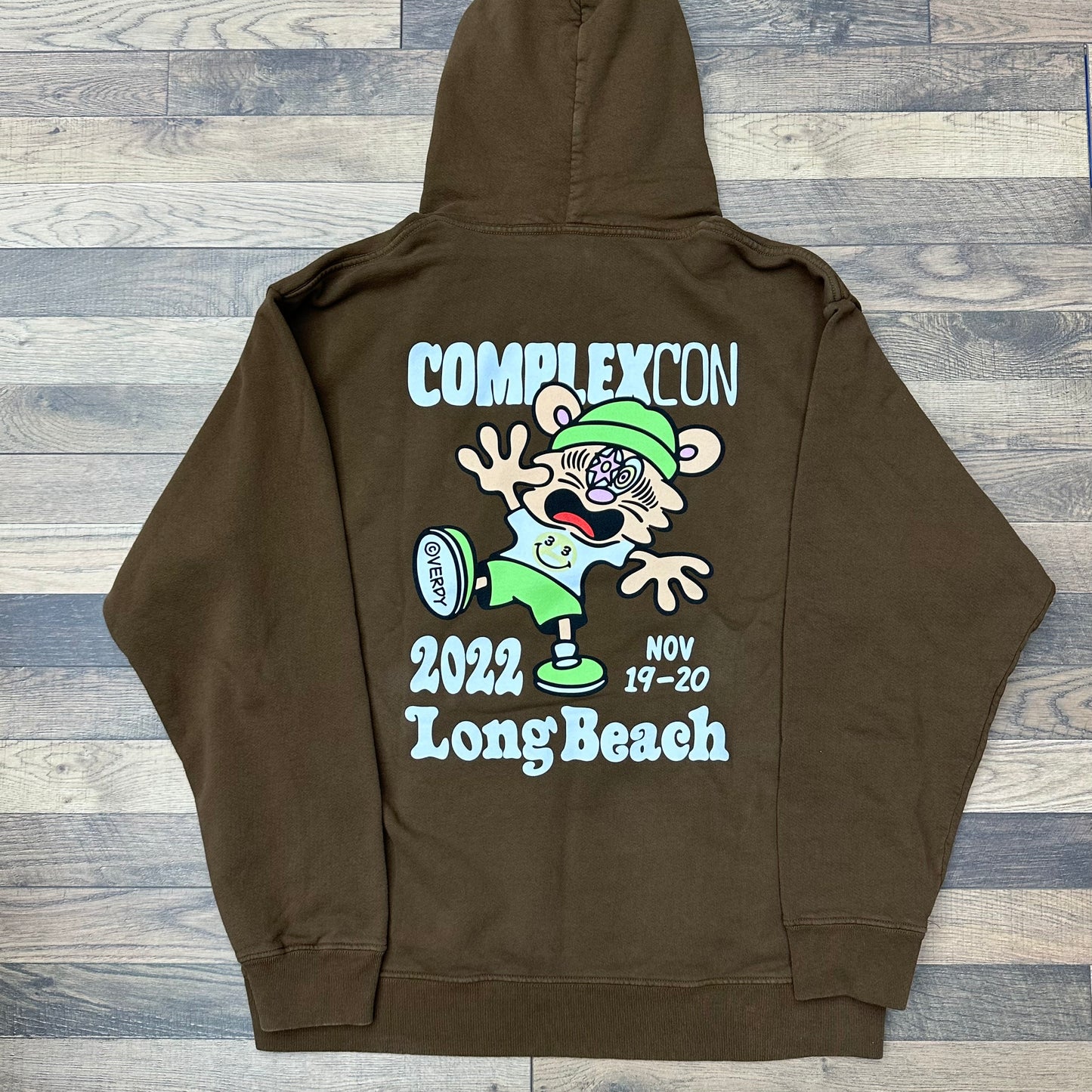 Complexcon ‘22 Brown Hoodie Sz XL