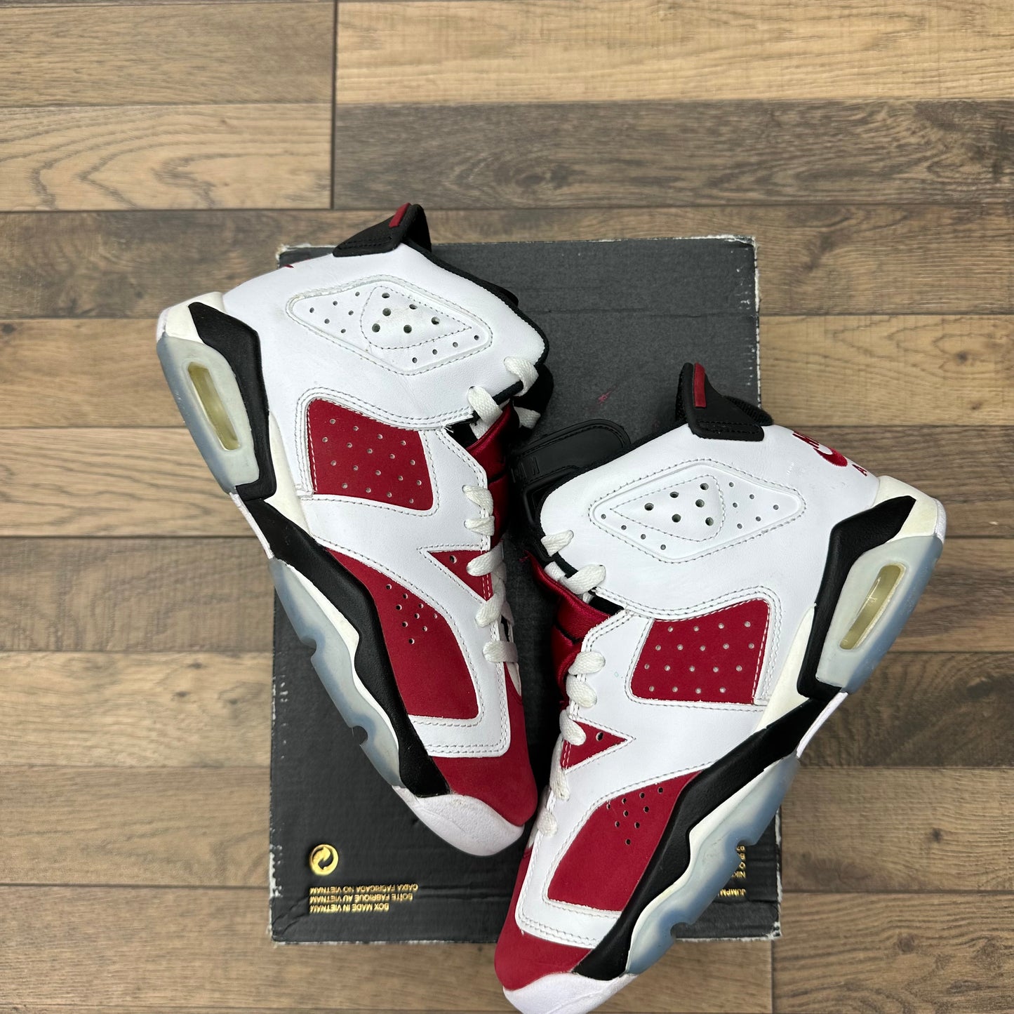 Jordan 6 Carmine Sz 5Y (Preowned)