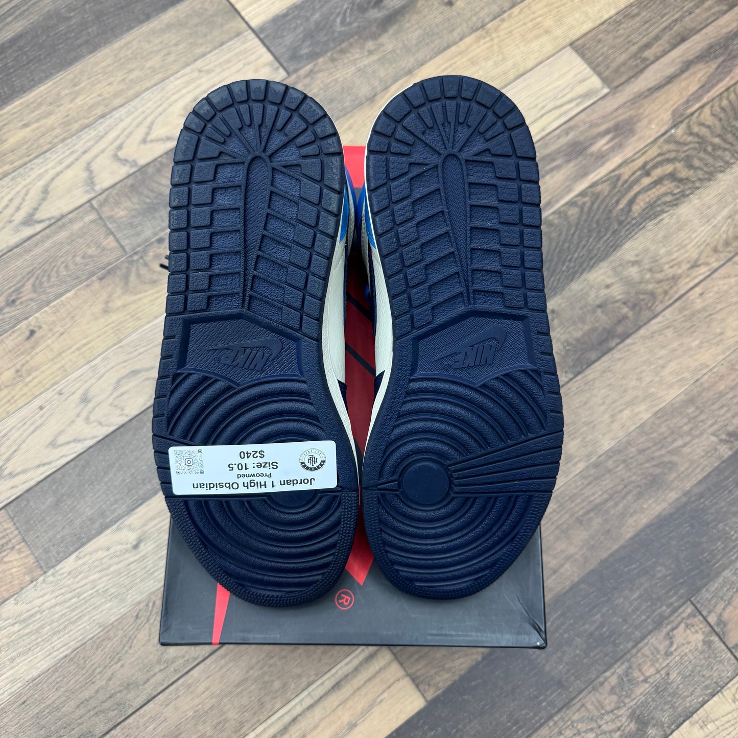 Jordan 1 High Obsidian Sz 10.5 (Preowned)