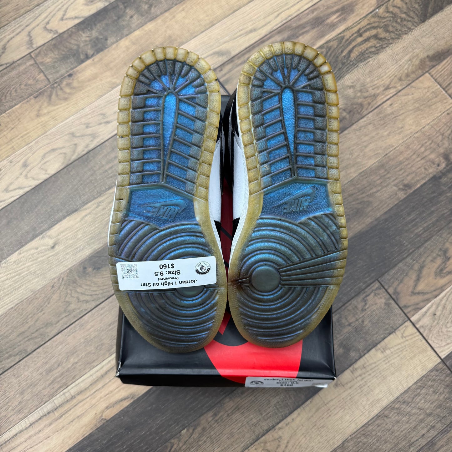 Jordan 1 High All Star Chameleon Sz 9.5 (Preowned)