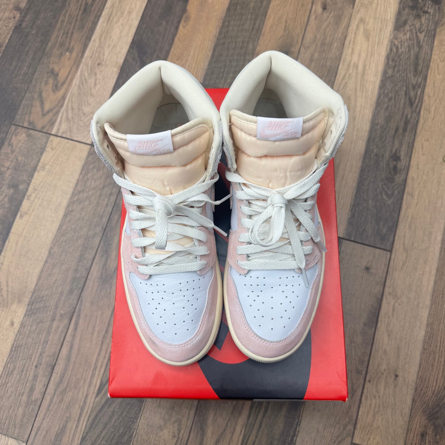 Jordan 1 High Washed Pink Sz 10W/8.5M (Preowned)