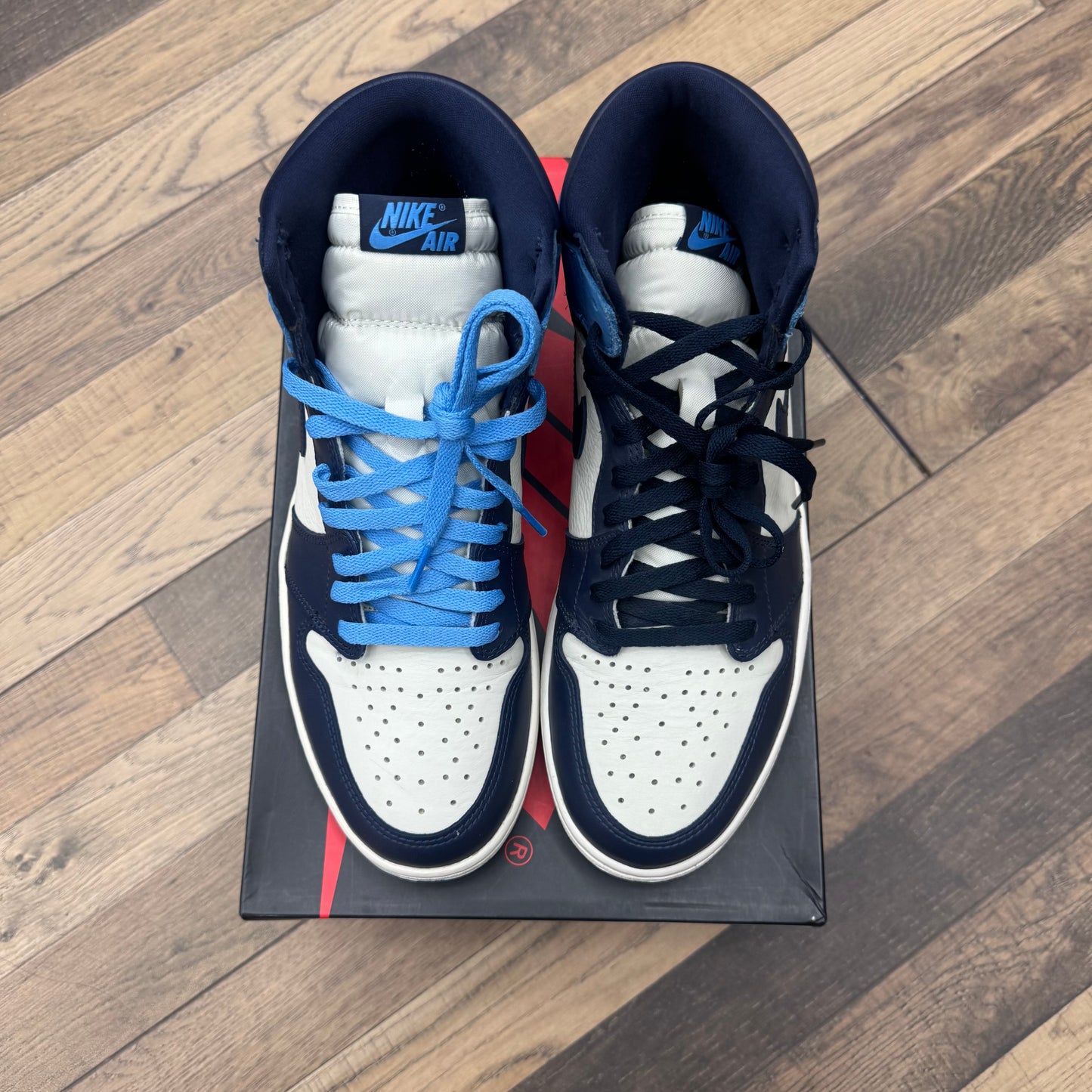 Jordan 1 High Obsidian Sz 10.5 (Preowned)