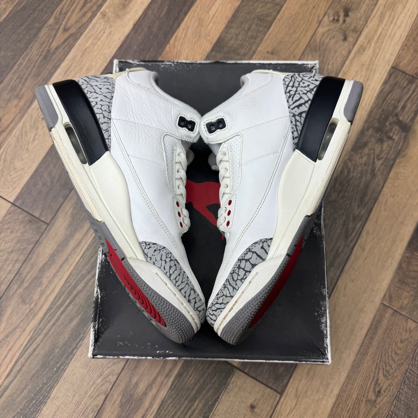 Jordan 3 Reimagined White Cement Sz 8.5 (Preowned)